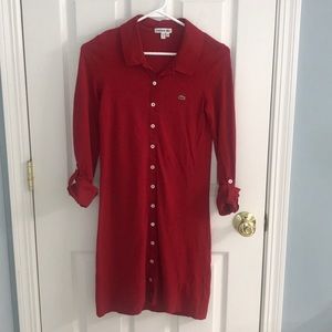 Lacoste women’s polo dress!
